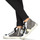 Schuhe Damen Sneaker High Meline NKC1151-A-6123 Weiß