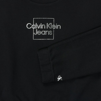 Calvin Klein Jeans METALLIC BOX LOGO SWEATSHIRT 