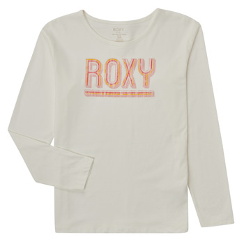 Kleidung Mädchen Langarmshirts Roxy THE ONE A Weiß