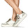 Schuhe Damen Sneaker Low Victoria MADRID SERRAJE & METAL Weiß