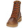 Schuhe Damen Boots Sorel LENNOX LACE STKD WP Kognac