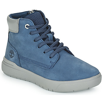 Schuhe Kinder Sneaker High Timberland Seneca Bay 6In Side Zip Blau