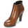 Schuhe Damen Low Boots Gabor 9577024 Kognac