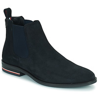 Chaussures Homme Boots Tommy Hilfiger Signature Hilfiger Suede Chelsea 