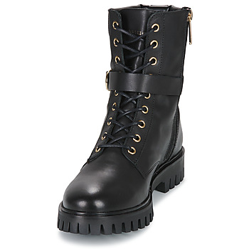 Tommy Hilfiger Buckle Lace Up Boot 