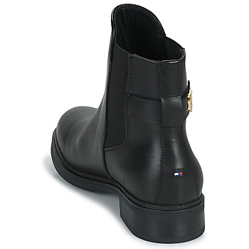 Tommy Hilfiger Coin Leather Flat Boot    
