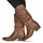 Schuhe Damen Klassische Stiefel MTNG 50484 Kognac