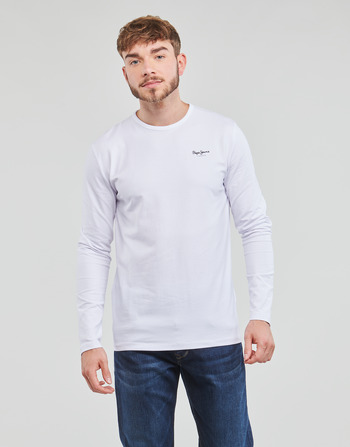 Abbigliamento Uomo T-shirts a maniche lunghe Pepe jeans ORIGINAL BASIC 2 LONG 