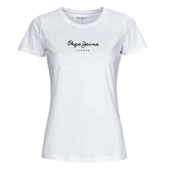 Kleidung Damen T-Shirts Pepe jeans NEW VIRGINIA Weiß