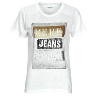Kleidung Damen T-Shirts Pepe jeans TYLER Weiß