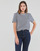 Kleidung Damen T-Shirts Lacoste TF2594 Marineblau / Weiß