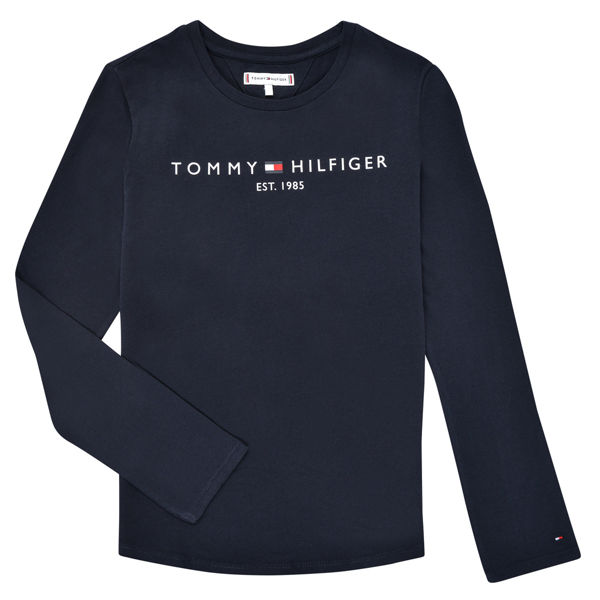 Vêtements Fille T-shirts manches longues Tommy Hilfiger ESSENTIAL TEE L/S 
