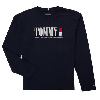 Abbigliamento Bambino T-shirts a maniche lunghe Tommy Hilfiger KB0KB07887-DW5 