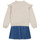 Kleidung Mädchen Kurze Kleider Billieblush U12757-N78 Weiß / Blau