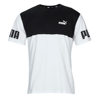 Kleidung Herren T-Shirts Puma PUMA POWER COLORBLOCK Weiß