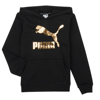 Kleidung Mädchen Sweatshirts Puma CLASSICS LOGO HOODIE    