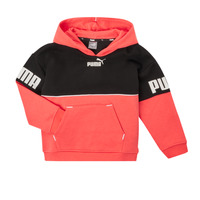 Kleidung Mädchen Sweatshirts Puma PUMA POWER COLORBLOCK HOODIE Orange