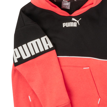 Puma PUMA POWER COLORBLOCK HOODIE Orange