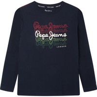 Vêtements Garçon T-shirts manches longues Pepe jeans RAMONE LS 