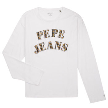 Abbigliamento Bambina T-shirts a maniche lunghe Pepe jeans BARBARELLA 