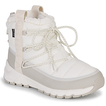Schuhe Damen Schneestiefel The North Face W THERMOBALL LACE UP WP Beige