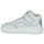 Schuhe Damen Sneaker High Calvin Klein Jeans CHUNKY CUPSOLE LACEUP MID M Weiß / Silber