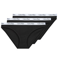 Unterwäsche Damen Damenslips Calvin Klein Jeans CAROUSEL BIKINI X3    