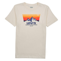 Kleidung Jungen T-Shirts Levi's MOUNTAIN BATWING TEE Weiß
