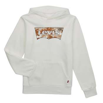 Kleidung Jungen Sweatshirts Levi's BATWING PRINT HOODIE Weiß