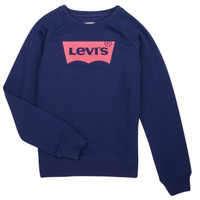 Kleidung Mädchen Sweatshirts Levi's LOGO CREW Marineblau