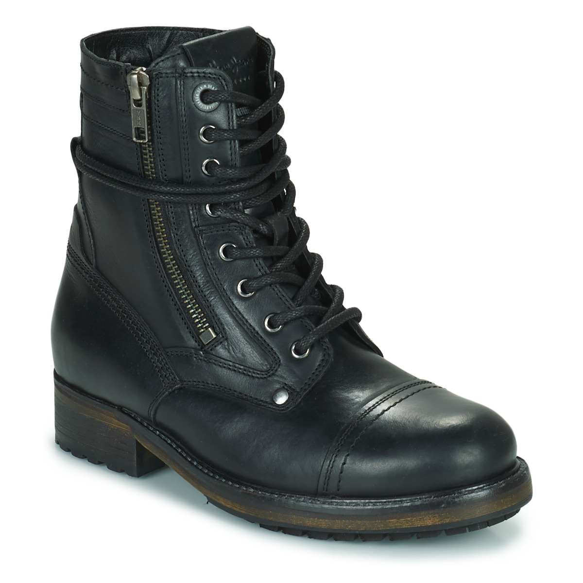 Chaussures Femme Boots Pepe jeans MELTING COMBAT W 