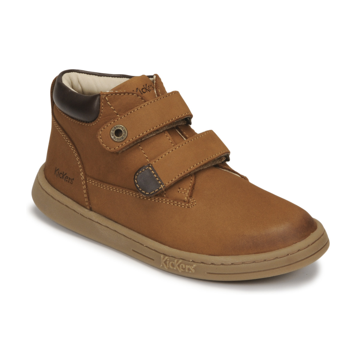 Schuhe Jungen Boots Kickers TACKEASY Kamel