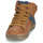 Schuhe Jungen Sneaker High Kickers LOWELL Kamel / Blau
