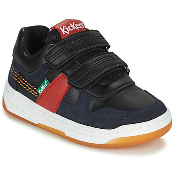 Schuhe Jungen Sneaker Low Kickers KALIDO Marineblau / Rot