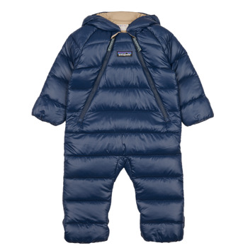 Kleidung Kinder Daunenjacken Patagonia HI-LOFT DOWN SWEATER BUNTING Marineblau