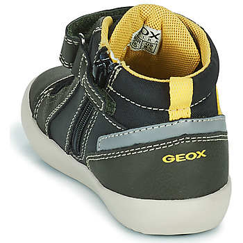 Geox B GISLI BOY Khaki / Gelb