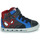 Schuhe Jungen Sneaker High Geox B KILWI BOY C Blau / Rot
