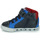 Schuhe Jungen Sneaker High Geox B KILWI BOY C Blau / Rot