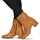 Schuhe Damen Low Boots Geox D ELEANA Braun,