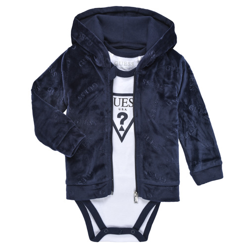Kleidung Kinder Kleider & Outfits Guess H2BW05-KA2X0-G7V2 Marineblau