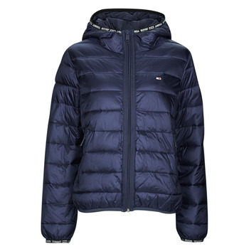Vêtements Femme Doudounes Tommy Jeans TJW QUILTED TAPE HOODED JACKET 