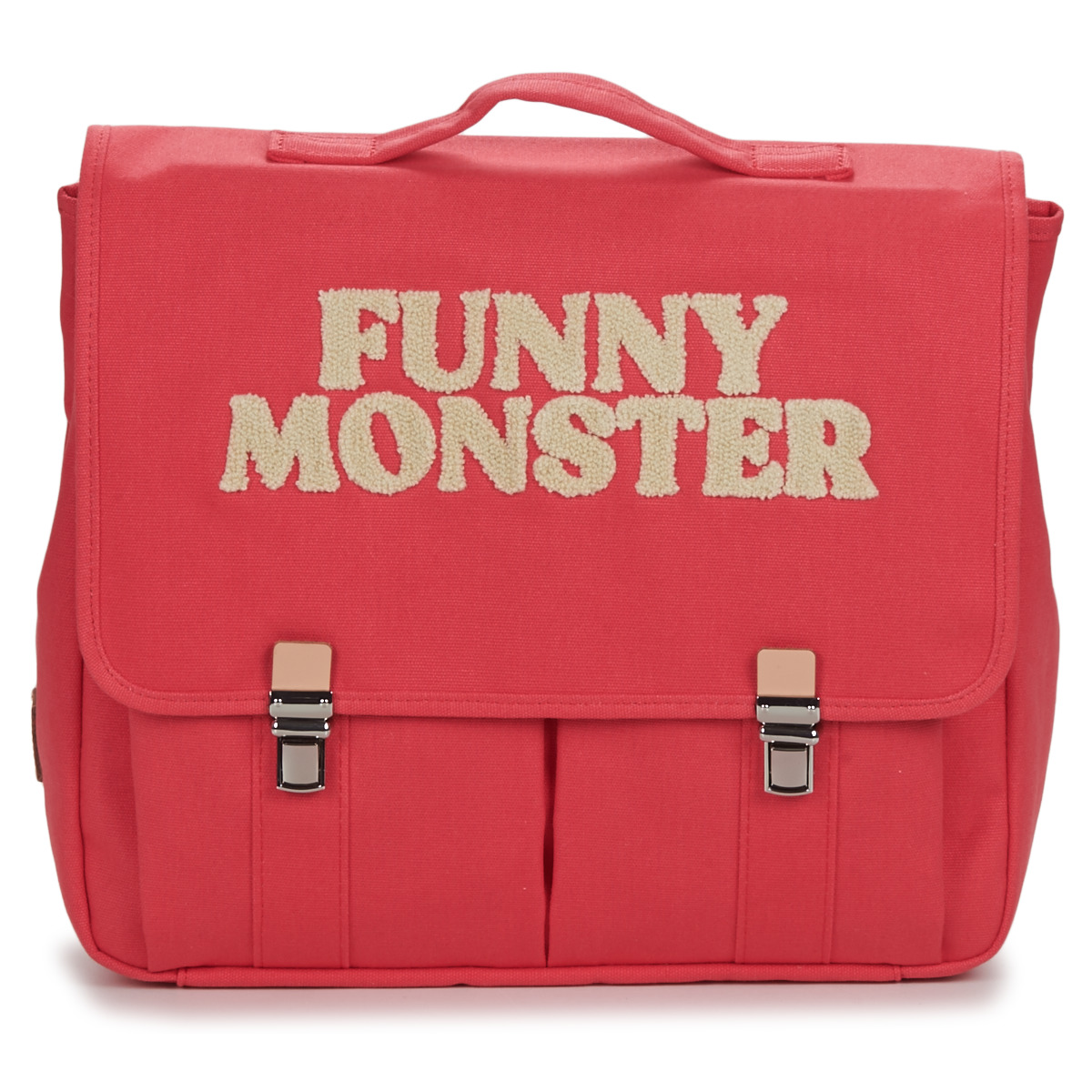Sacs Fille Cartables Jojo Factory CARTABLE UNIE PINK FUNNY MONSTER 