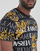 Kleidung Herren T-Shirts Versace Jeans Couture 73GAH6S0-G89 Weiß / Gelb