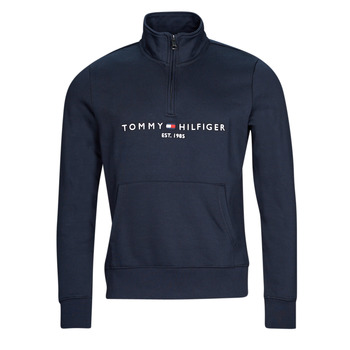 Kleidung Herren Sweatshirts Tommy Hilfiger TOMMY LOGO MOCKNECK Marineblau