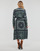 Vêtements Femme Robes longues Tommy Hilfiger BANDANA VIS MIDI SHIRT DRESS LS 