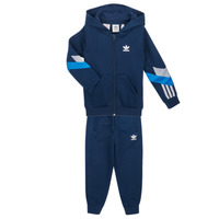 Kleidung Kinder Jogginganzüge adidas Originals HL6862 Marineblau
