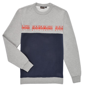 Kleidung Jungen Sweatshirts Napapijri B-STAVKI Grau / Marineblau