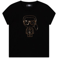 Vêtements Fille T-shirts manches courtes Karl Lagerfeld Z15386-09B 