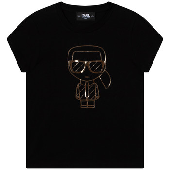 Kleidung Mädchen T-Shirts Karl Lagerfeld Z15386-09B    