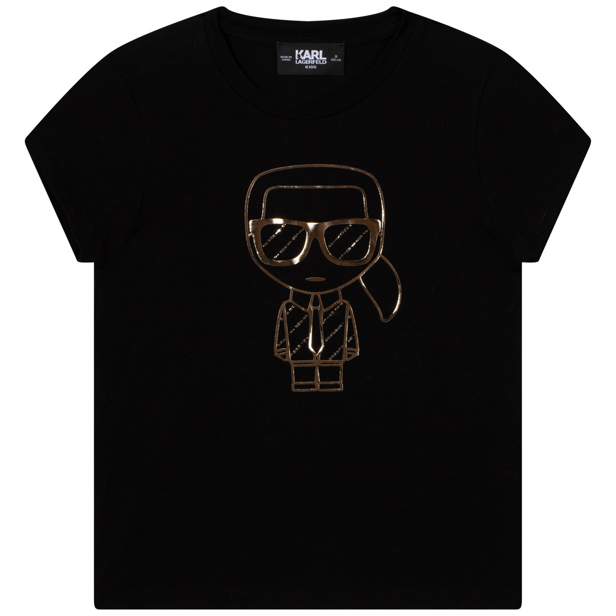 Vêtements Fille T-shirts manches courtes Karl Lagerfeld Z15386-09B 